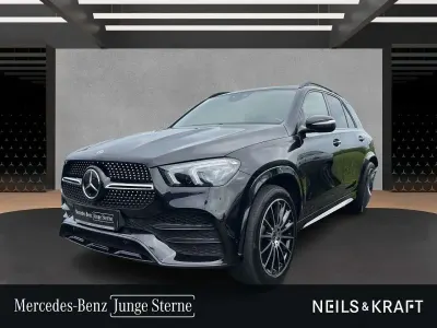 Gebraucht Mercedes GLE350 AMG 194 PS (142 kW) 2022 Metalliclack obsidianschwarz SUV