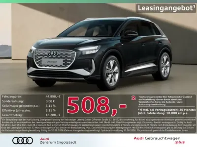 Usata Audi Q4 e-tron S-Line 210 kW (286 CV) 2025 Nero SUV