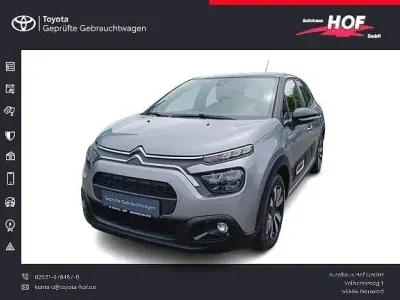 Usado Citroën C3 PureTech 110 CV (80 kW) 2021 Gris Utilitario