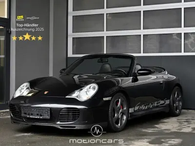 Second-hand Porsche 911 Carrera 4S Cabriolet 320 CP (235 kW) 2005 Negru Cabrio