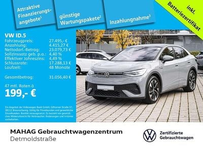 Grau Gebraucht 2022 VW ID.5 Pro Performance SUV | 27.495 € (Superpreis)
