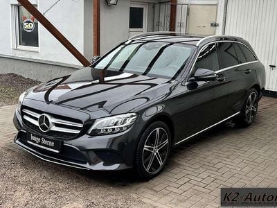 Gebraucht Mercedes C220 194 PS (142 kW) 2021 Graphitgrau metallic Kombi