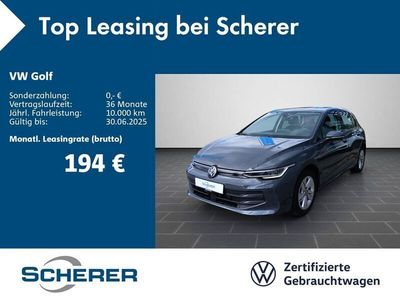 Delfingrau metallic (metallic) Gebraucht 2024 VW Golf VIII Life Limousine | 22.900 € (Guter Preis)