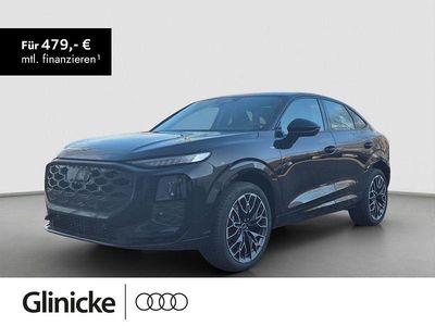 Schwarz Neu 2025 Audi Q3 Sportback Sport SUV | 61.690 € (Etwas zu teuer)