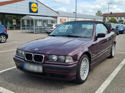 Gebraucht BMW 320 Cabriolet Basis 150 PS (110 kW) 1997 Violet Cabrio