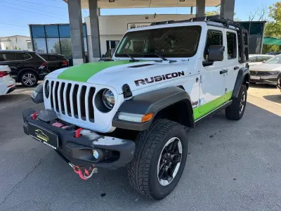 Gebraucht Jeep Wrangler Unlimited Rubicon 200 PS (147 kW) 2020 Weiß SUV