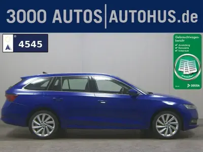 Gebraucht Skoda Octavia Style 204 PS (150 kW) 2021 Blau Kombi