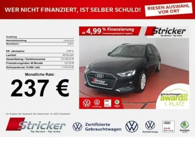 Gebraucht Audi A4 150 PS (110 kW) 2022 Mythosschwarz metallic (metallic) Kombi