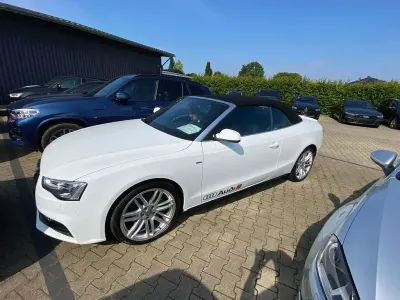 Gebraucht Audi A5 Cabriolet Design 190 PS (139 kW) 2016 Weiß Cabrio