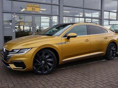 Second-hand VW Arteon R-line 280 CP (205 kW) 2017 Galben Berlinǎ