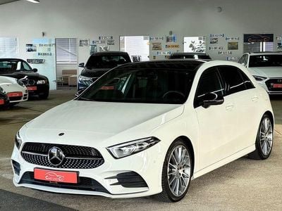 Polarweiss Gebraucht 2019 Mercedes A180 AMG line Limousine | 25.990 € (Fairer Preis)