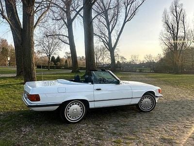 Gebraucht Mercedes SL500 1985 Weiß Cabrio