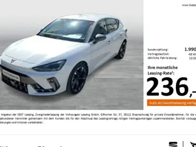 Gebraucht Cupra Leon 150 PS (110 kW) 2025 Weiß Limousine