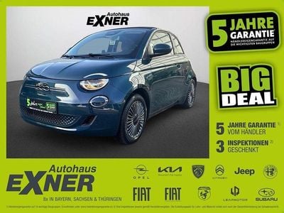 Usata Fiat 500e Icon 86 kW (118 CV) 2022 Verde Cabrio