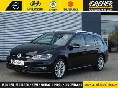 Używany VW Golf VII Highline 150 KM (110 kW) 2017 Czarny Kombi