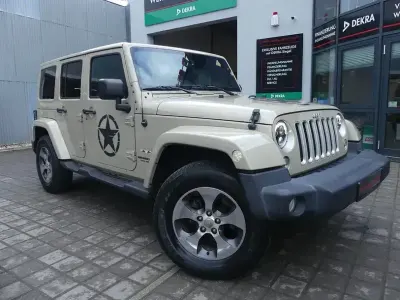 Occasion Jeep Wrangler Sahara 284 ch (208 kW) 2018 Beige SUV