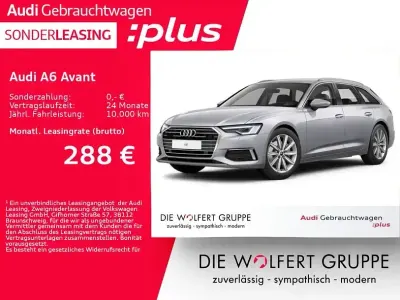 Gebraucht Audi A6 Design 265 PS (194 kW) 2023 Florettsilber metallic Kombi