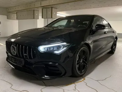 Gebraucht Mercedes CLA45 AMG Night 387 PS (284 kW) 2021 Schwarz Coupé
