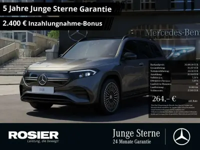 Gebraucht Mercedes EQB350 Night 214 kW (292 PS) 2022 Grau / mountaingrau SUV