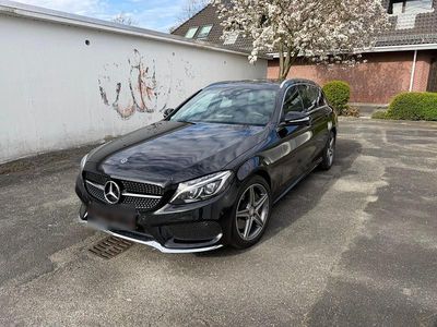Second-hand Mercedes C250 AMG line 204 CP (150 kW) 2015 Negru Break