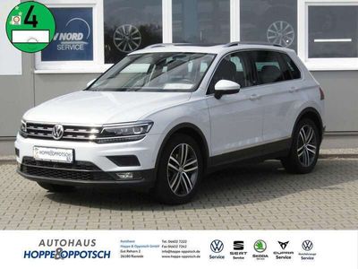 gebraucht VW Tiguan 1.4 TSI DSG SOUND Navi AHK ACC LED Panora