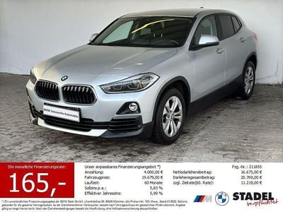 Gebraucht BMW X2 Advantage 136 PS (100 kW) 2019 Glaciersilber metallic SUV
