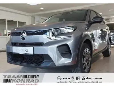 Neu Citroën C3 101 PS (74 kW) 2025 Farbe grun turquoise/typ aussenverkleidu Kleinwagen