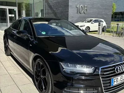 Gebraucht Audi A7 Sportback S-Line 218 PS (160 kW) 2017 Schwarz Kleinwagen