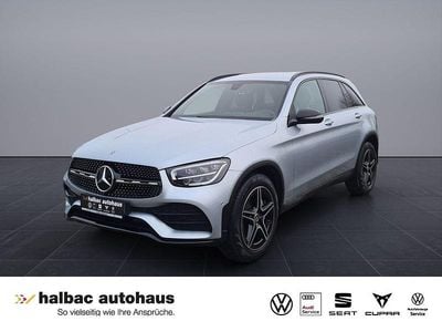 Silber Gebraucht 2023 Mercedes GLC300 AMG line SUV | 40.820 €