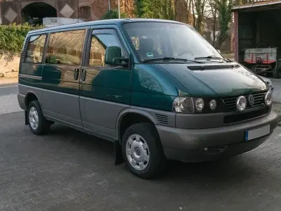 Begagnad VW T4 102 HK (75 kW) 1998 Grön Van