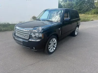 Gebraucht Land Rover Range Rover Vogue 312 PS (229 kW) 2012 Blau SUV