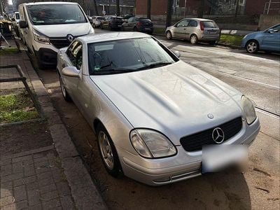 Gebraucht Mercedes SLK200 136 PS (100 kW) 1997 Silber Cabrio