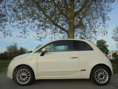 Usata Fiat 500 Lounge 69 CV (50 kW) 2013 Bianco Cabrio