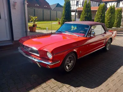 Gebraucht Ford Mustang 120 PS (88 kW) 1966 Rot Cabrio