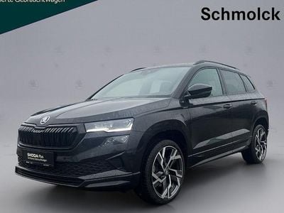 Gebraucht Skoda Karoq SportLine 150 PS (110 kW) 2024 Schwarz SUV