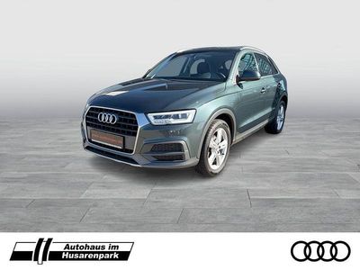 Gebraucht Audi Q3 Design 150 PS (110 kW) 2017 Camouflagegruen metallic SUV