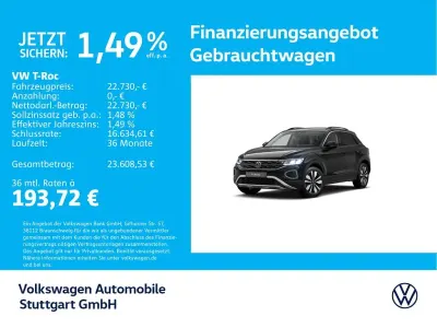 Occasion VW T-Roc Life 116 ch (85 kW) 2025 Noir SUV