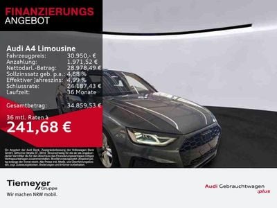 Gebraucht Audi A4 S-Line 150 PS (110 kW) 2023 Grau Limousine