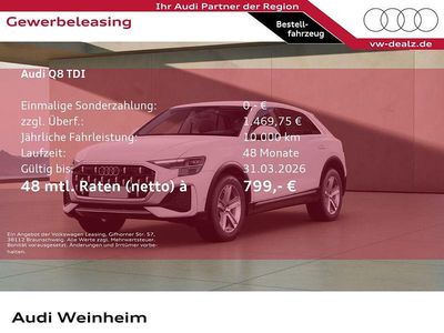 Neu Audi Q8 231 PS (169 kW) 2026 Weiß SUV