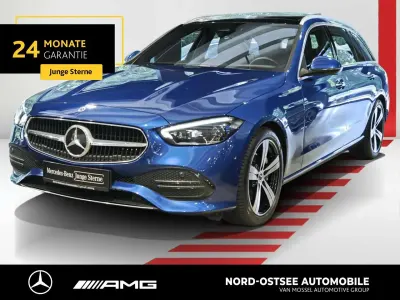 Gebraucht Mercedes C300 Avantgarde 258 PS (189 kW) 2023 Metalliclack spektralblau Kombi