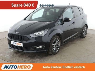 Gebraucht Ford C-MAX Sport 125 PS (91 kW) 2018 Schwarz Van / Kleinbus