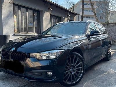 Usata BMW 318 150 CV (110 kW) 2016 Nero Station wagon