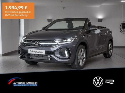 Neu VW T-Roc Cabriolet R-line 150 PS (110 kW) 2025 Grau Cabrio