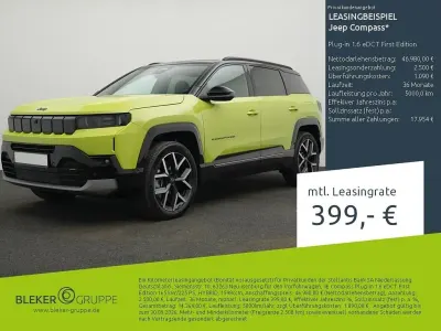 Neu Jeep Compass 224 PS (164 kW) 2026 Hawai grün/dach schw SUV