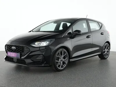 Gebraucht Ford Fiesta ST-Line 125 PS (91 kW) 2022 Obsidian schwarz Kleinwagen