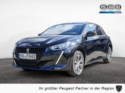 Gebraucht Peugeot e-208 Allure 100 kW (136 PS) 2023 Schwarz Kleinwagen