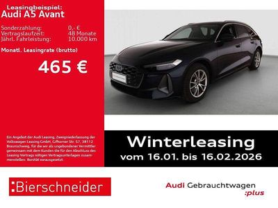 Blau Gebraucht 2024 Audi A5 Advanced Kombi | 48.450 € (Etwas zu teuer)