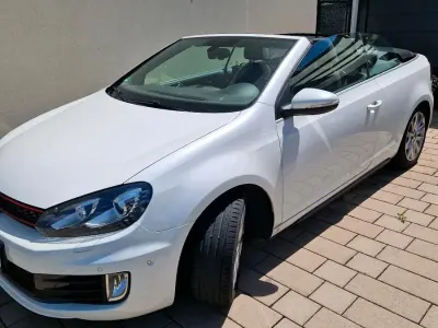 Gebraucht VW Golf Cabriolet GTI 211 PS (155 kW) 2014 Weiß Cabrio