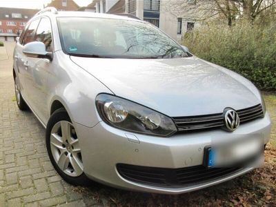 gebraucht VW Golf VI Variant 1,6TDI Comfortline Navi Sitzheiz AHK Klimaauto.