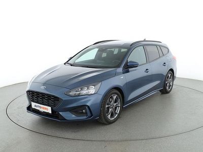 Brugt Ford Focus ST-Line 120 HK (88 kW) 2022 Blå Stationcar
